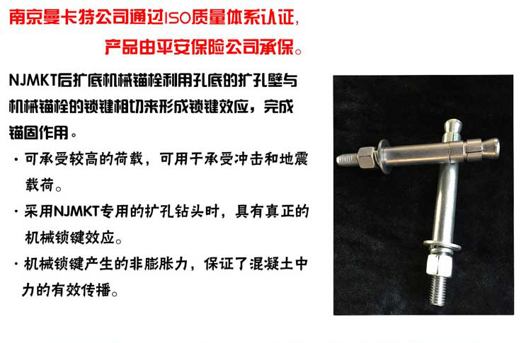 后擴(kuò)底錨栓1