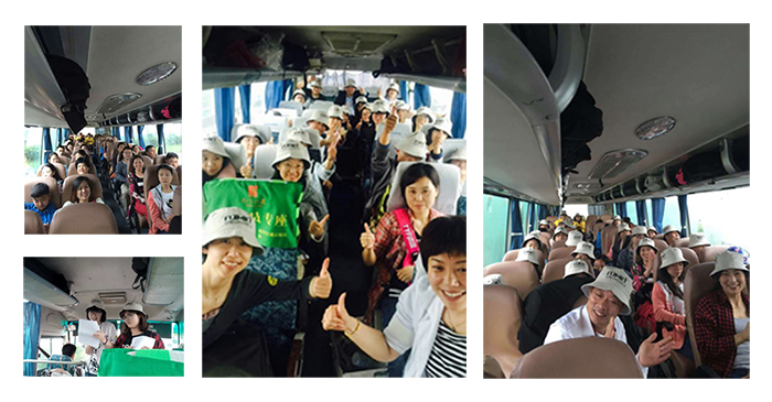 團建出發(fā)合照