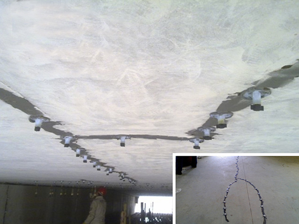 灌縫膠使用現(xiàn)場(chǎng)