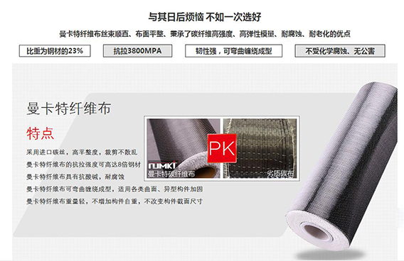 碳纖維布對(duì)比圖