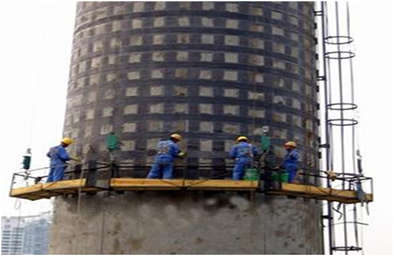 加固冷卻塔結(jié)構(gòu)該用什么材料？