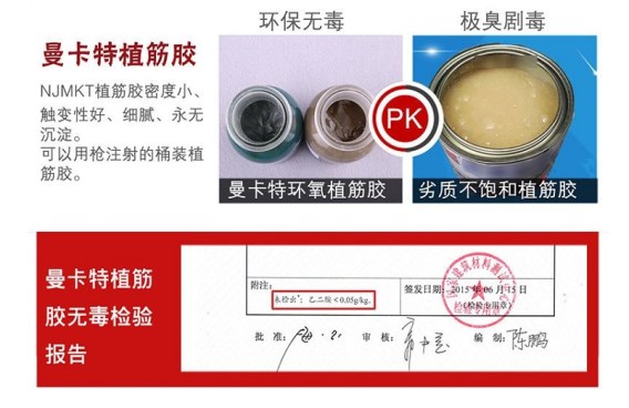 劣質(zhì)植筋膠僅極臭劇毒，還可能會(huì)拖延你的工期！