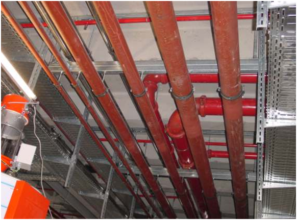 南京某工廠管道指定使用曼卡特抗震支架！