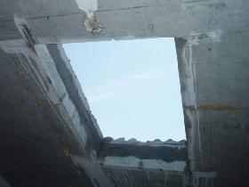 開洞后的樓板現(xiàn)場圖