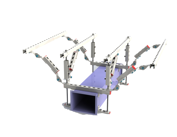 暖通風(fēng)管抗震支吊架