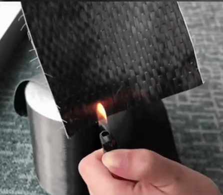 優(yōu)質(zhì)的碳纖維布火燒以后是什么樣子的?