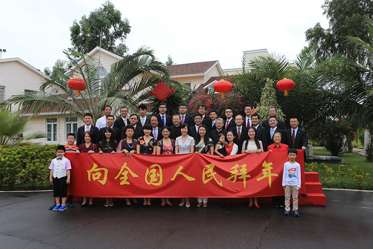 曼卡特390植筋膠以卓越性能為中國(guó)駐安哥拉使館加固工程增輝