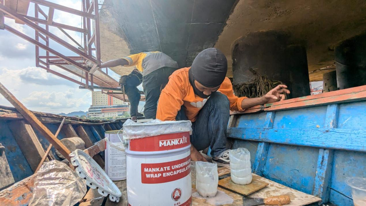 曼卡特水下碳纖維膠助力印尼爪哇島跨海大橋加固工程，開啟&ldquo;一帶一路&rdquo;基建技術(shù)新篇章