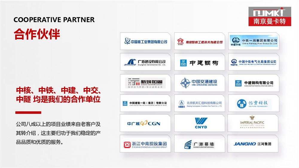 讓隧道使用年限100年的南京曼卡特植筋膠